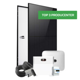 Komplet Kwp Solplanet Hybrid Solcelleanl G Med Kwh Batteri Til