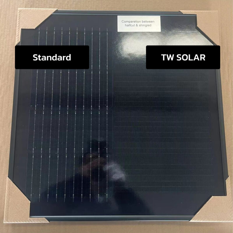 400w Tw Solar Shingled Perc Solcelle