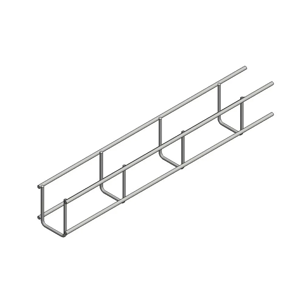 Van der Valk - Gitterbakke 60x50 mm 3 meter zink-alu