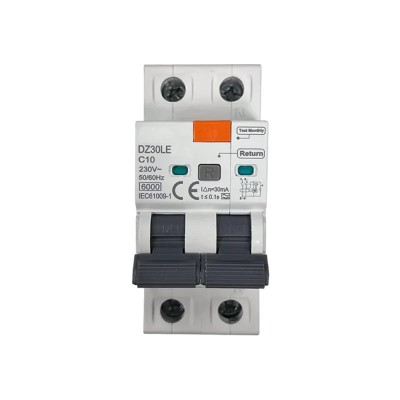 Lovpligtig RCD/RCBO beskyttelse til inverter 2P 16A 300mA klasse A 36 mm