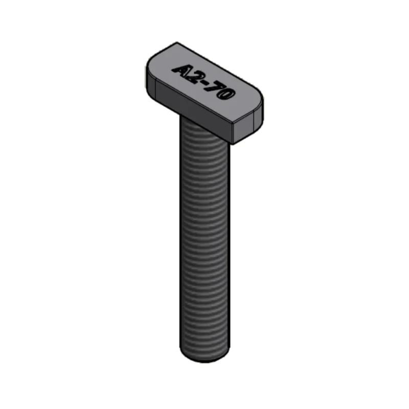 4254706 SS hammerhoved bolt M8 x 50 mm