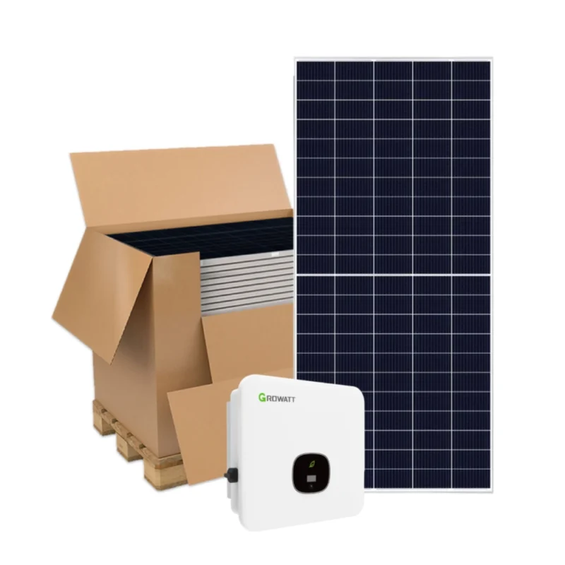 31 stk. 545W Risen Energy solceller + Growatt MID 25 kW inverter (afhentningstilbud)